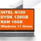 Laptop HP Laptop HP 15-fd0106ds / AA2J9UA / Intel N100 / 16GB / 128GB UFS / Intel UHD / HD / WIn 11 / Biały 1