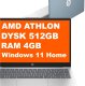 Laptop HP HP Laptop 14-em0002wm / CF2F1UA / AMD Athlon / 4GB / 512GB / Radeon 610M / HD / Win 11 / Niebieski 1