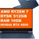 Laptop HP Laptop gamingowy HP Victus 15-fb3027nw / C39MSEA / Ryzen 7 / 16GB / 512GB / RTX 4050 / FullHD / 144Hz / Win 11 1
