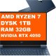 Laptop HP Victus 15-fb3027nw / 15" / Ryzen 7 / 32GB / 1TB / Win 11 1