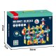 Woopie WOOPIE Klocki Magnetyczne Konstrukcyjne 3D Zestaw Edukacyjny Tor Kulkowy 105el. 4