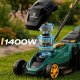 Kosiarka elektryczna Humberg Kosiarka elektryczna lekka mocna z regulacją 1400W 34cm Humberg HM-612 11