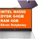 Laptop HP Laptop HP 14-dq3024ds / BK1Q5UA / Intel N4500 / 4GB / 64GB eMMC / Intel UHD / HD / Dotyk / Win 11 / Fioletowy 1