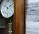 JVD Zegar ścienny N9353.3 drewniany melodie Westminster Ave Maria 30*66 cm 5