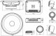 Głośnik samochodowy JBL Club 602CTP 2-drożny zestaw głośników samochodowych 210 W 165 mm 6