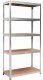 Vimar Regał magazynowy metalowy ocynkowany wysoki 5 półek 210x90x40 cm 1
