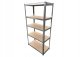 Vimar Regał magazynowy metalowy ocynkowany wysoki 5 półek 210x90x40 cm 3