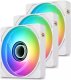 Wentylator Thermaltake CT120 EX INFINITY ARGB Sync Snow 3-pack (CL-F243-PL12SW-A) 1