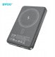 Powerbank BWOO BWOO P82 BO power bank 10000mah 15w ładowanie bezprzewodowe ciemnoszary 2