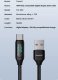 Kabel USB Acefast Kabel Toocki USB-C do USB-C 100W, 2m, 480Mb/s, z wyświetlaczem 4