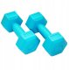 SportVida GYM &amp; Fitness Comfort Hexagonal Shape Dumbbell Set 2kg 3
