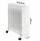 Grzejnik Skan Grzejnik olejowy OSLO 2500W White WiFi 2