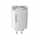 Ładowarka Canyon CANYON charger OnCharge 65RC Build-In Cable USB-C 65W 1xPD 1xQC EU White 1