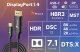 Kabel USB Reagle USB-C - DisplayPort 2 m Czarny 3