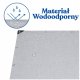Folia malarska Lean Plandeka Wodoodporna Folia Zbrojona Ochronna Przeciwdeszczowa 300 x 400 cm 3