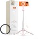 Selfie stick 4kom.pl TECH-PROTECT L10S Magsafe Bluetooth Selfie stick Tripod pink/grey (5906302340132) 1