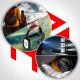ZAM Radio survivalowe solarne dynamo Powerbank 10000mAh Latarka 3w1 turystyczne 6
