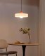 Lampa wisząca Beliani PAALA Szkło Różowy 2