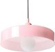 Lampa wisząca Beliani PAALA Szkło Różowy 6