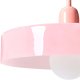 Lampa wisząca Beliani PAALA Szkło Różowy 8