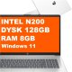 Laptop HP 17-cn3106ds / AD7J9UA / Intel N200 / 8GB / 128GB UFS / Intel UHD / HD+ / Dotyk / Win 11 / Biały 1