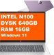 Laptop HP edukacyjny 17-cn3143ds / BK1C2UA / Intel N100 / 16GB / 640GB / Intel UHD / HD+ / Dotyk / Win 11 / Fioletowy 1
