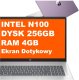 Laptop HP 17-cn3108ds / AD7K1UA / Intel N200 / 4GB / 256GB / Intel UHD / HD+ / Dotyk / Win 11 / Fioletowy 1