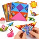 Lean Zestaw Do Origami Papier Kolorowy Książeczka Instruktażowa 100 Arkuszy Edukamp 4