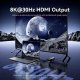 HUB USB Vention Vention USB-C 6w1 | 8K@30Hz | 100W PD | LED 4