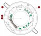 Satel SATEL Sufitowa czujka ruchu PIR SLIM-R-PIR 3