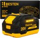 BESTEN Akumulator Bateria BESTEN B-PRO System Litowo Jonowy 20 V 4.0 Ah Li-Ion 1