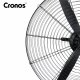 Termowentylator Cronos Wentylator ścienny z pilotem Cronos 50cm Czarny Wiatrak na ścianę cichy mocny 11