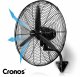Termowentylator Cronos Wentylator ścienny z pilotem Cronos 50cm Czarny Wiatrak na ścianę cichy mocny 9
