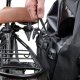 Dunlop Torba rowerowa Wodoszczelna Tylna na bagażnik Czarna 24L Dunlop 3