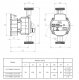 Marina Water pump Titanio 25/80 130mm 2
