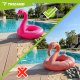 Trizand Koło dmuchane - flaming 102cm 11