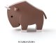 HalfToys Figurki magnetyczne 3D Half Toys - Rodzina safari Impala i Gnu 5