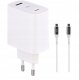 Ładowarka TnB Ładowarka sieciowa Gan 230v 65w 2 X Usb-c + Usb Usb-a + Kabel Usb-c T"nb / Chnbgan65w 1