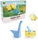 HalfToys Magnetyczne figurki dinozaurów 3D rodzina - Half Toys 3+ EDUKAMP 1