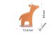 Figurka HalfToys Magnetyczne zwierzaki Half Toys safari puzzle 3D - figurki 3+ EDUKAMP 14