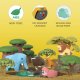 Figurka HalfToys Magnetyczne zwierzaki Half Toys safari puzzle 3D - figurki 3+ EDUKAMP 6
