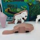 Figurka HalfToys Magnetyczne figurki 3D zwierząt leśnych - Half Toys 3+ EDUKAMP 11