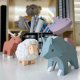 Figurka HalfToys Magnetyczne figurki 3D zwierząt leśnych - Half Toys 3+ EDUKAMP 4