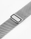 Hirsch Bransoleta stalowa do zegarka srebrna magnetyczna 22 mm Hirsch 30161434-2-22 . 6