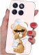 krainaGSM Etui Do Motorola Edge 70 | Wzory | Silikonowe Matt Case + Szkło 9H 4