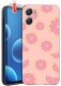 krainaGSM Do Motorola G06 | G06 Power Wzory Silikonowe Matt Case + Szkło 9H 1