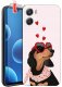 krainaGSM Do Motorola G06 | G06 Power Wzory Silikonowe Matt Case + Szkło 9H 1