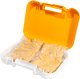click4TOYS Piasek kinetyczny Plac budowy dla dzieci Walizka Pojazdy budowlane Figurki 5