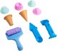 click4TOYS Piasek kinetyczny w walizce Lody ciastka lodziarnia dla dzieci Zestaw XXL 8