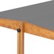 Springos Piaskownica zamykana z ławkami i daszkiem 120x120 cm drewno iglaste impregnowana Uniwersalny 5